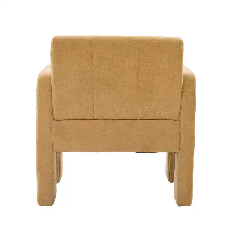 Upholstered Accent Chair Single Sofa Chair Padded Armchair Cozy Reading Chair, Modern Minimalist - ModernLuxe
