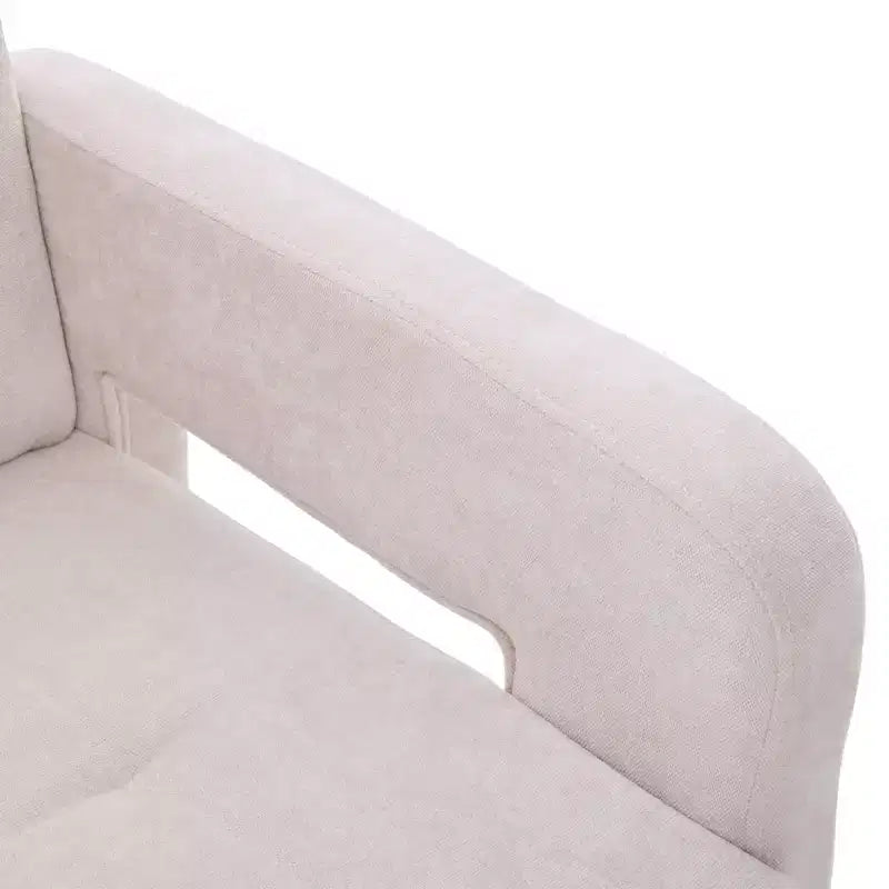 Upholstered Accent Chair Single Sofa Chair Padded Armchair Cozy Reading Chair, Modern Minimalist - ModernLuxe