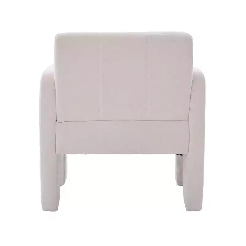 Upholstered Accent Chair Single Sofa Chair Padded Armchair Cozy Reading Chair, Modern Minimalist - ModernLuxe