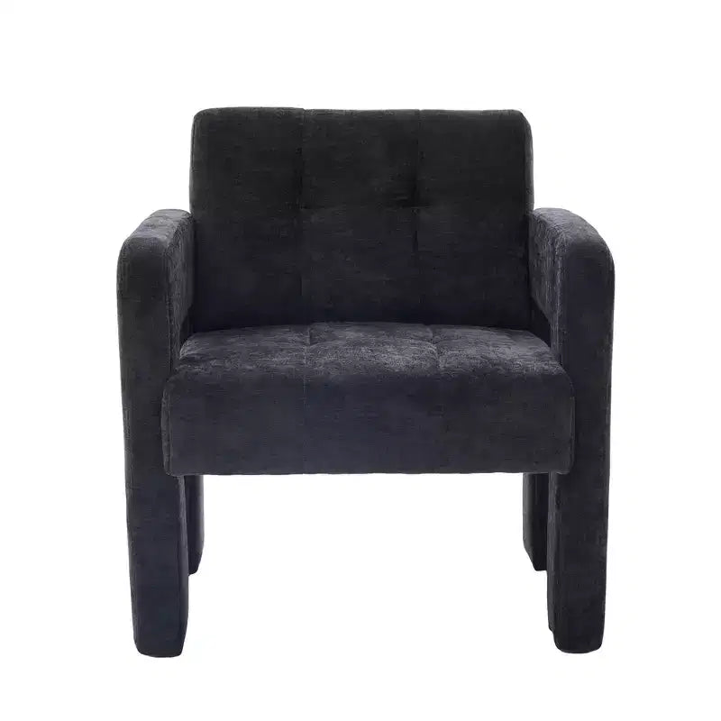 Upholstered Accent Chair Single Sofa Chair Padded Armchair Cozy Reading Chair, Modern Minimalist - ModernLuxe
