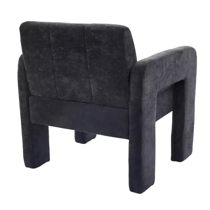 Upholstered Accent Chair Single Sofa Chair Padded Armchair Cozy Reading Chair, Modern Minimalist - ModernLuxe