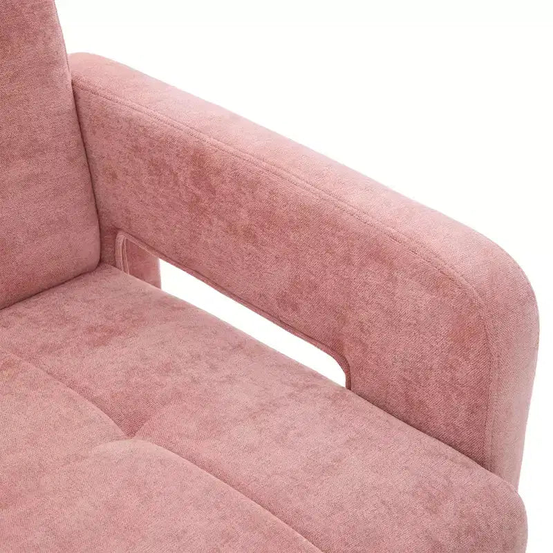 Upholstered Accent Chair Single Sofa Chair Padded Armchair Cozy Reading Chair, Modern Minimalist - ModernLuxe