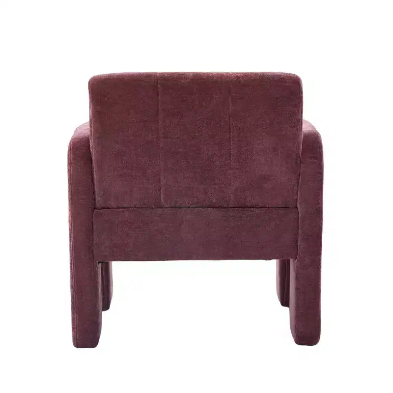 Upholstered Accent Chair Single Sofa Chair Padded Armchair Cozy Reading Chair, Modern Minimalist - ModernLuxe