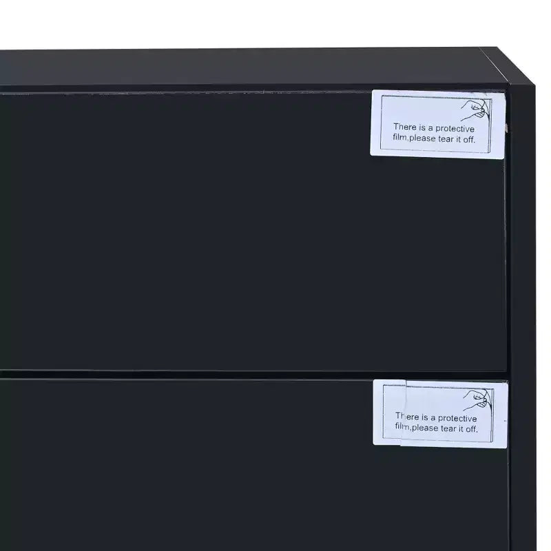 High Gloss TV Stand with for 80 TV, Wood TV Storage Cabinet with 2 Drawers and Doors, Entertainment Center Media Console for Living Room