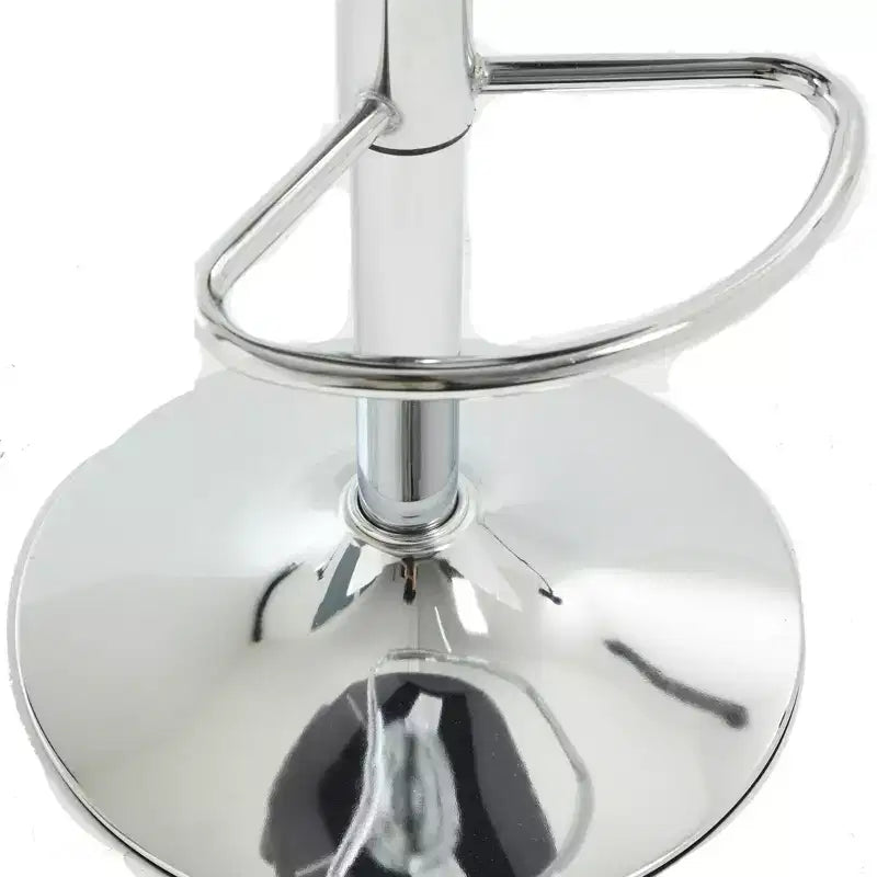 TUYOHW Modern Swivel Counter Height Bar Stools Set of 2,Adjustable Barstools with Chrome Metal Base,Bar Chairs for Kitchen,Home Bars,Office