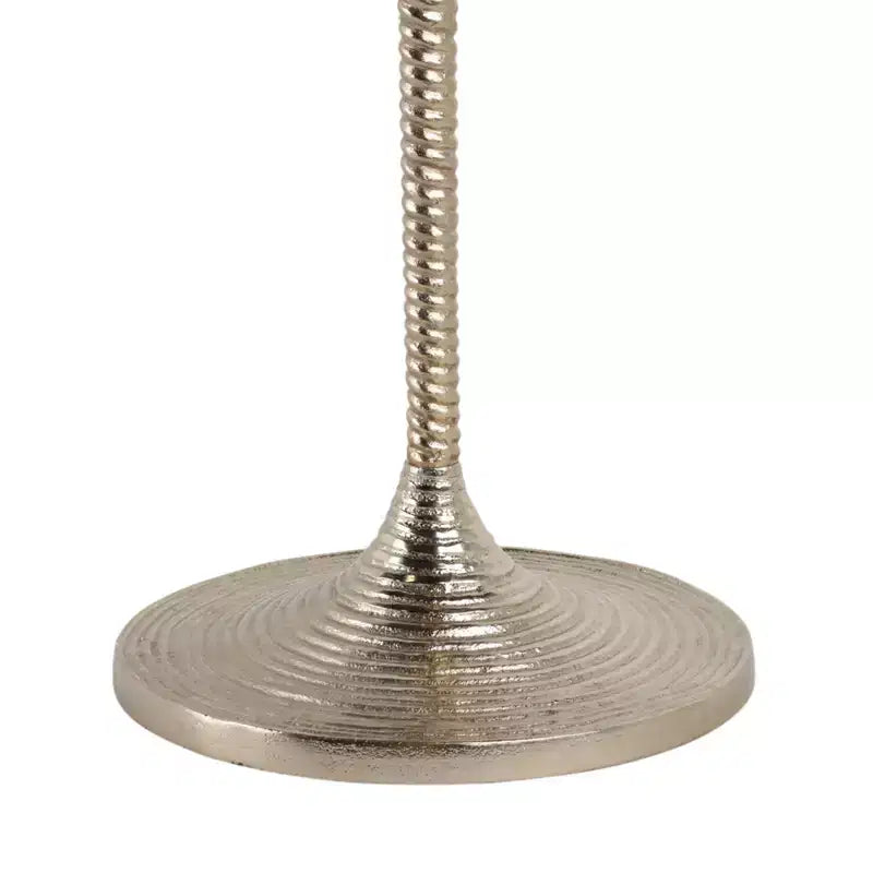 Classic End Table, Side Table, or Small Night Stand for Room Decor - Bold Metal Accent Table with Marble Top Ideal for Living Room - 21