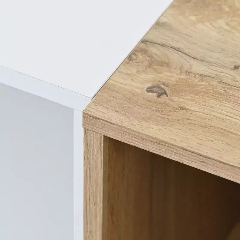 Modern TV Stand for TVs up to 80'', Entertainment Center with Large Storage Cabinet RE-ModernLuxe